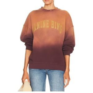 Anine Bing Harvey Sweatshirt Size Small
